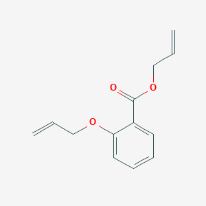 molecular formula C13H14O3 B14390731 Prop-2-en-1-yl 2-[(prop-2-en-1-yl)oxy]benzoate CAS No. 89844-08-6