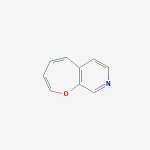 molecular formula C9H7NO B143908 Oxepino[2,3-C]pyridine CAS No. 132643-65-3