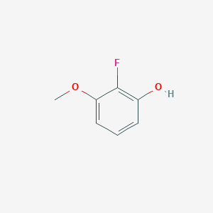 molecular formula C7H7FO2 B1439087 2-Fluoro-3-methoxyphenol CAS No. 447462-87-5