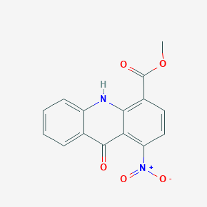 Methyl 1-nitro-9-oxo-9,10-dihydroacridine-4-carboxylate