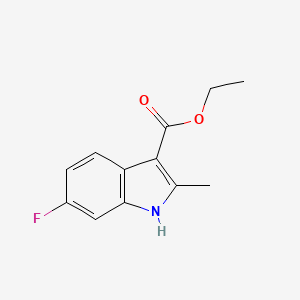 6-Fluoro-2-methylindole-3-carboxylic acid ethyl ester