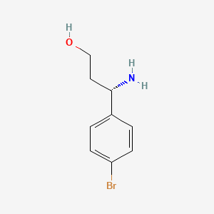 (s)-3-Amino-3-(4-bromophenyl)propan-1-ol
