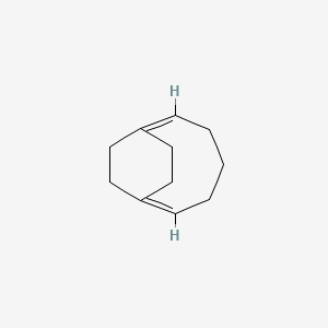 molecular formula C11H16 B14390929 Bicyclo[5.2.2]undeca-1,6-diene CAS No. 88348-68-9