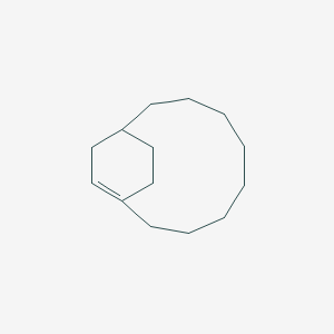 molecular formula C14H24 B14390956 Bicyclo[8.2.2]tetradec-10-ene CAS No. 89507-04-0