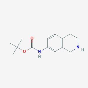 Tert-butyl 1,2,3,4-tetrahydroisoquinolin-7-ylcarbamate