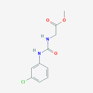 Methyl 2-{[(3-chlorophenyl)carbamoyl]amino}acetate