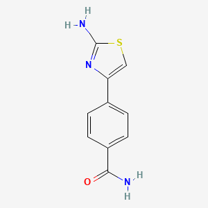 4-(2-Amino-1,3-thiazol-4-yl)benzamide