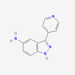 3-(pyridin-4-yl)-1H-indazol-5-amine