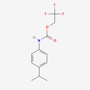 2,2,2-Trifluoroethyl 4-isopropylphenylcarbamate
