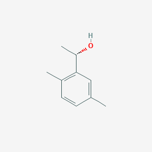molecular formula C10H14O B1439123 (1S)-1-(2,5-dimethylphenyl)ethan-1-ol CAS No. 691881-94-4