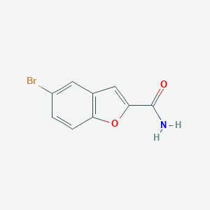molecular formula C9H6BrNO2 B143913 5-Bromobenzofuran-2-carboxamide CAS No. 35351-21-4