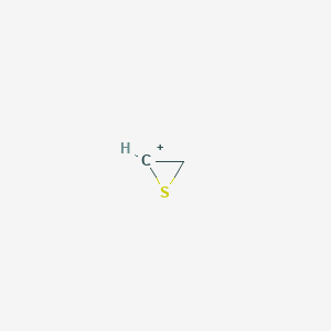 molecular formula C2H3S+ B14391446 2H-Thiiren-1-ium CAS No. 87867-39-8