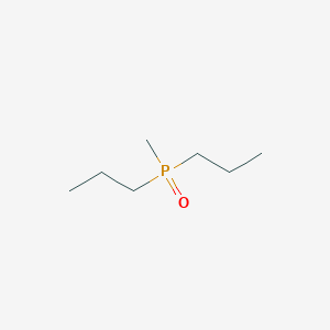 molecular formula C7H17OP B14391495 Phosphine oxide, methyldipropyl- CAS No. 89980-10-9