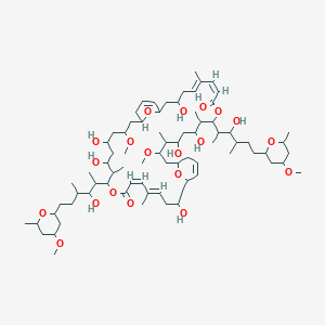 molecular formula C77H130O20 B143915 Swinholide B CAS No. 132943-68-1