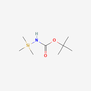 molecular formula C8H19NO2Si B1439153 tert-butyl N-(trimethylsilyl)carbamate CAS No. 238096-95-2
