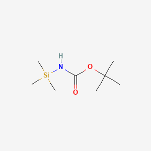molecular formula C8H19NO2Si B1439153 (Trimethylsilyl)carbamic acid tert-butyl ester CAS No. 238096-95-2