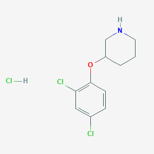3-(2,4-Dichlorophenoxy)piperidine hydrochloride