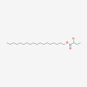 molecular formula C22H43BrO2 B14391787 Octadecyl 2-bromobutanoate CAS No. 89876-56-2