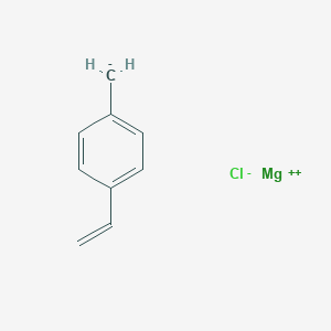 molecular formula C9H9ClMg B14391852 Magnesium chloride (4-ethenylphenyl)methanide (1/1/1) CAS No. 87532-75-0