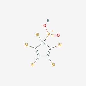 molecular formula C5HO2PSi5+ B14391918 CID 78060504 