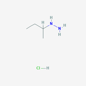 B1439198 1-Sec-butylhydrazine hydrochloride CAS No. 851377-62-3