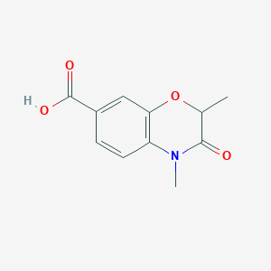 2,4-dimethyl-3-oxo-3,4-dihydro-2H-1,4-benzoxazine-7-carboxylic acid