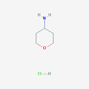 molecular formula C5H12ClNO B1439221 4-Aminotetrahydropyran hydrochloride CAS No. 33024-60-1