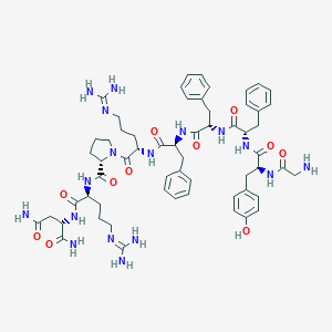 molecular formula C59H79N17O11 B143923 Neuromedin U 9 CAS No. 137811-42-8