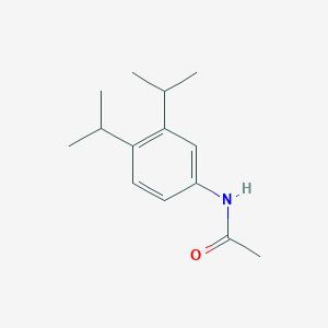molecular formula C14H21NO B14392355 N-[3,4-Di(propan-2-yl)phenyl]acetamide CAS No. 88702-21-0