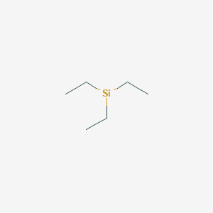 molecular formula C6H15Si B143925 Triethylsilicon CAS No. 617-86-7