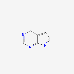 molecular formula C6H5N3 B1439257 4H-Pyrrolo[2,3-d]pyrimidine CAS No. 271-68-1