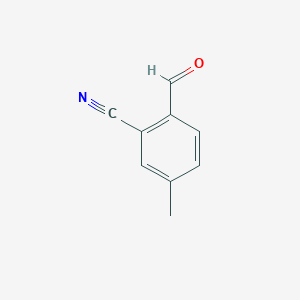 molecular formula C9H7NO B1439265 2-Formyl-5-methylbenzonitrile CAS No. 27613-33-8