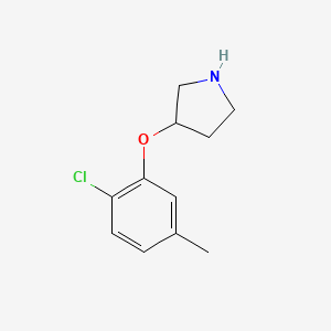 3-(2-Chloro-5-methylphenoxy)pyrrolidine