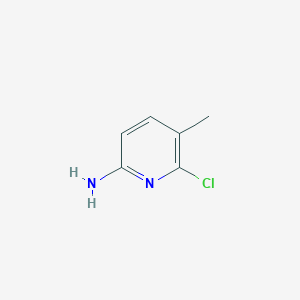 molecular formula C6H7ClN2 B1439278 6-Chloro-5-methylpyridin-2-amine CAS No. 442129-37-5