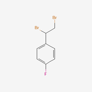 1-(1,2-Dibromoethyl)-4-fluorobenzene