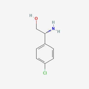 molecular formula C8H10ClNO B1439297 (2R)-2-amino-2-(4-chlorophenyl)ethan-1-ol CAS No. 1067658-27-8