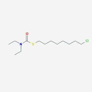 molecular formula C13H26ClNOS B14392994 S-(8-Chlorooctyl) diethylcarbamothioate CAS No. 90012-04-7