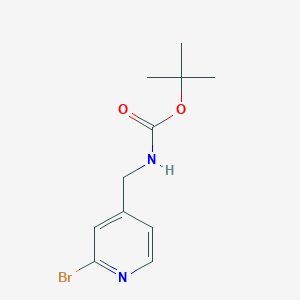 4-(N-Boc-aminomethyl)-2-bromopyridine