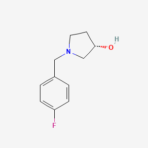(S)-1-(4-Fluoro-benzyl)-pyrrolidin-3-ol