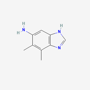 4,5-dimethyl-1H-benzimidazol-6-amine