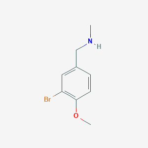 1-(3-Bromo-4-methoxyphenyl)-N-methylmethanamine