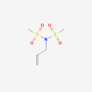 molecular formula C5H11NO4S2 B14393144 N-(Methanesulfonyl)-N-(prop-2-en-1-yl)methanesulfonamide CAS No. 89913-04-2