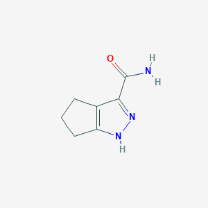 1,4,5,6-Tetrahydrocyclopenta[C]pyrazole-3-carboxamide