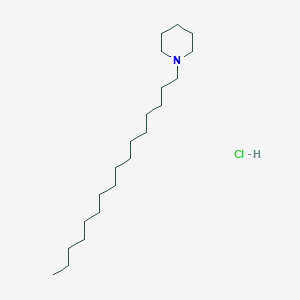 molecular formula C21H44ClN B14393385 1-Hexadecylpiperidine;hydrochloride CAS No. 89632-30-4