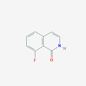 molecular formula C9H6FNO B1439346 8-Fluoroisoquinolin-1-ol CAS No. 444898-84-4