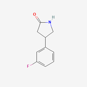 4-(3-Fluorophenyl)pyrrolidin-2-one