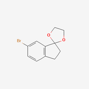 6-Bromo-indan-1-one 1,2-ethanediol ketal