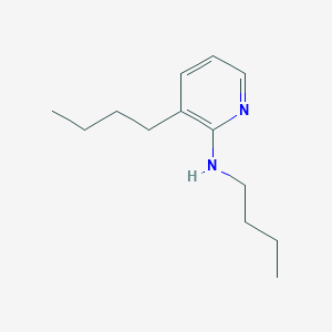 molecular formula C13H22N2 B14393539 N,3-Dibutylpyridin-2-amine CAS No. 88260-23-5