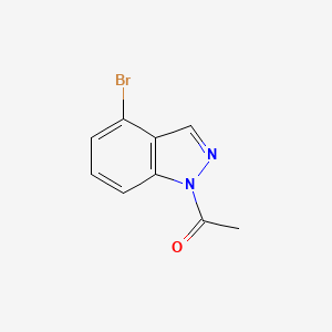 molecular formula C9H7BrN2O B1439357 1-acetyl-4-bromo-1H-indazole CAS No. 885698-70-4