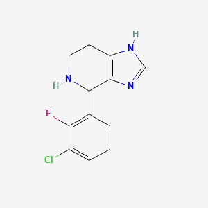 4-(3-chloro-2-fluorophenyl)-4,5,6,7-tetrahydro-3H-imidazo[4,5-c]pyridine
